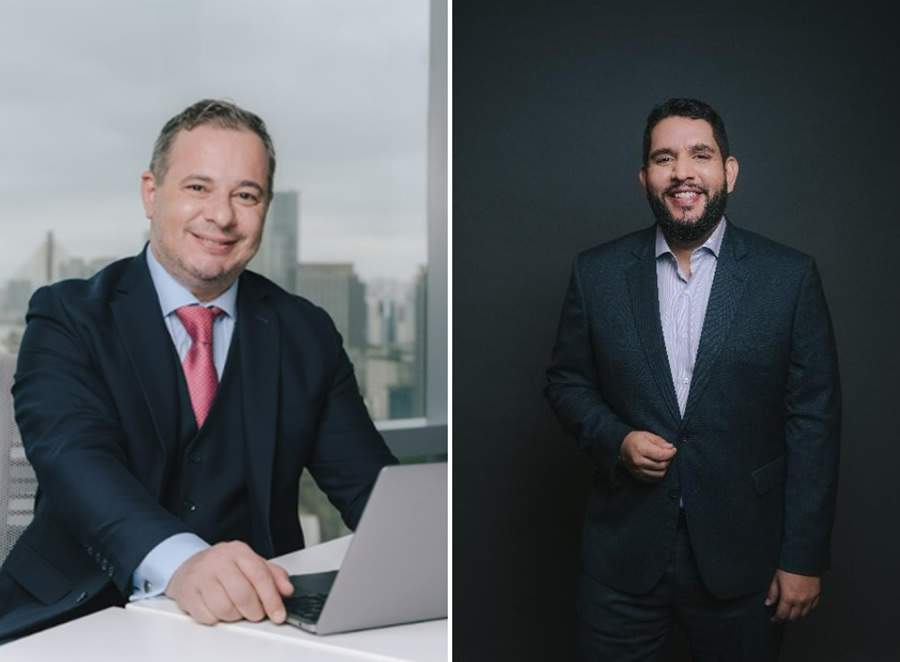 Roberto De Antoni, diretor de opera&ccedil;&otilde;es da Mapfre; e Marco Gonzalez, diretor de opera&ccedil;&otilde;es da MAWDY  / Imagem: Divulga&ccedil;&atilde;o