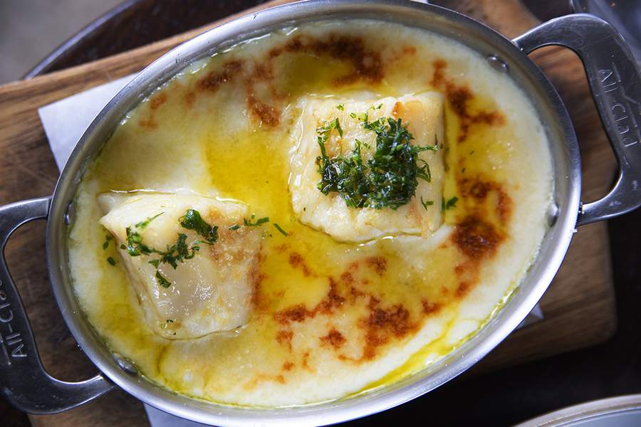 Bacalhau ao creme de mascarpone - Crédito da Foto: Johnny Mazzilli