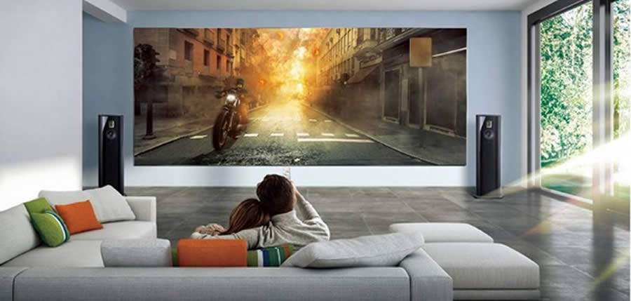 Conheça a solução da Samsung para transformar a sua casa em um cinema