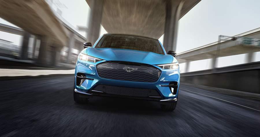 Ford inicia a venda do Mustang Mach-E, o primeiro el&eacute;trico da marca na Am&eacute;rica do Sul, que faz de 0-100 km/h em 3,7 segundos