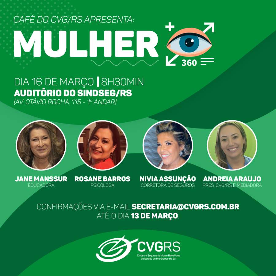 CVG RS promove evento em alus&atilde;o ao Dia Internacional da Mulher