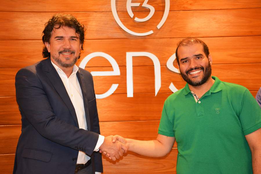 Legenda da foto: Cauby Morais (presidente da FAN) e Lucas Vergilio (presidente da ENS) - Cr&eacute;dito: ENS