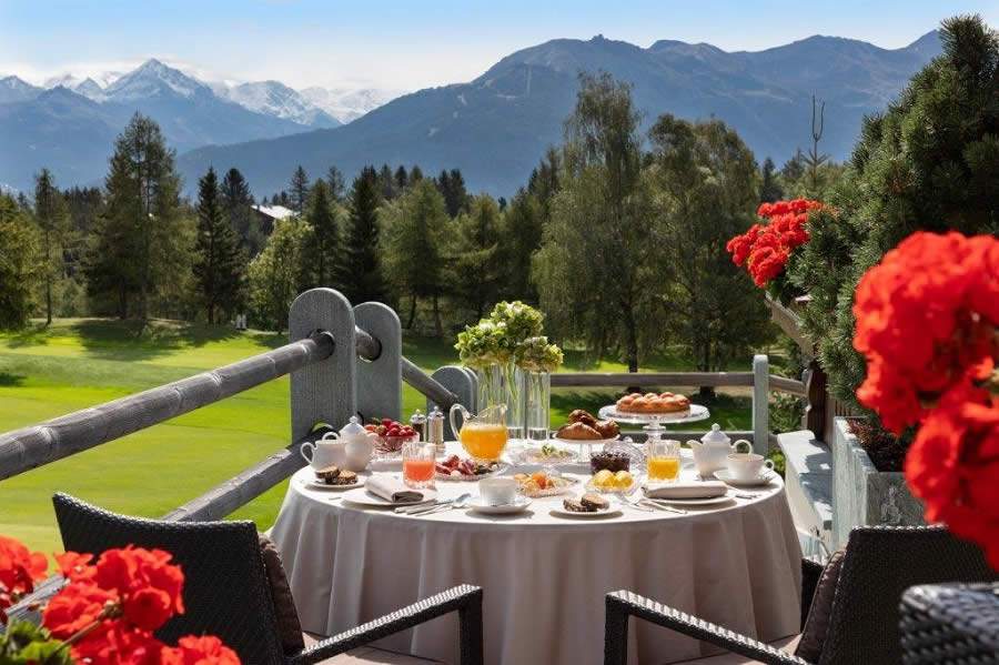 H.Guarda Golf - Breakfast on the Terrace