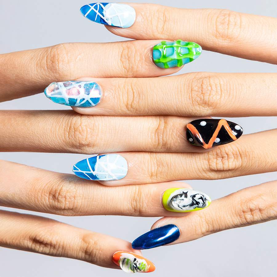 Ryz&iacute; inova em cole&ccedil;&atilde;o de unhas posti&ccedil;as com Roberta Munis