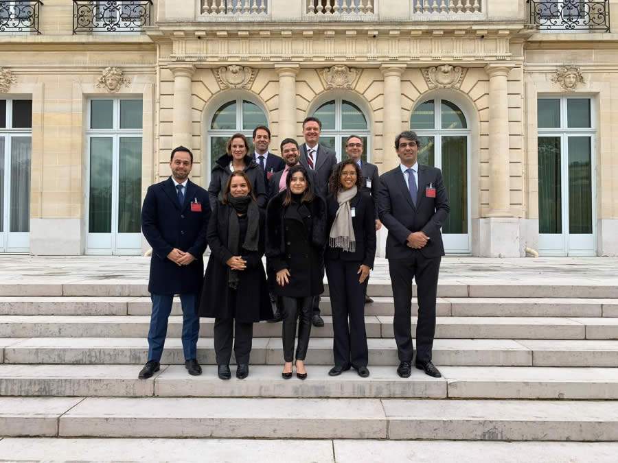 Delega&ccedil;&atilde;o brasileira participante dos encontros da OCDE