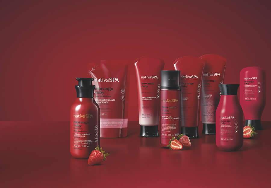 O Botic&aacute;rio_ Nativa SPA Morango Ruby