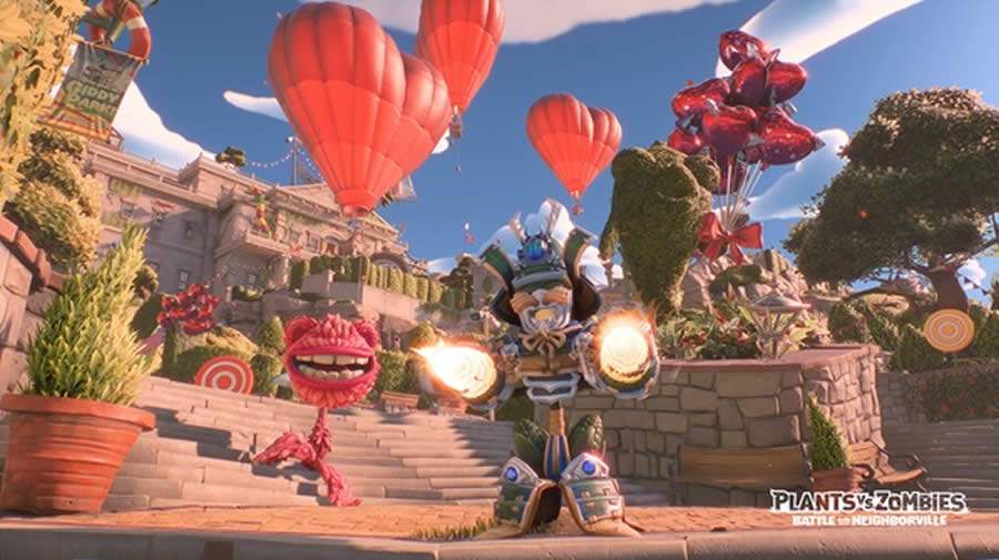 Abuse da paquera em PvZ: Batalha por Neighborville no Festival Romântico + Revelação de Novos Personagens!