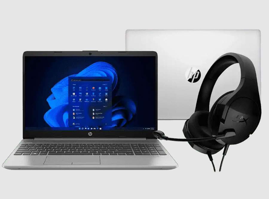 Notebook ProBook HP 630 G8 + headset gamer HyperX Cloud Stinger Core &ndash; imagem: divulga&ccedil;&atilde;o HyperX/HP