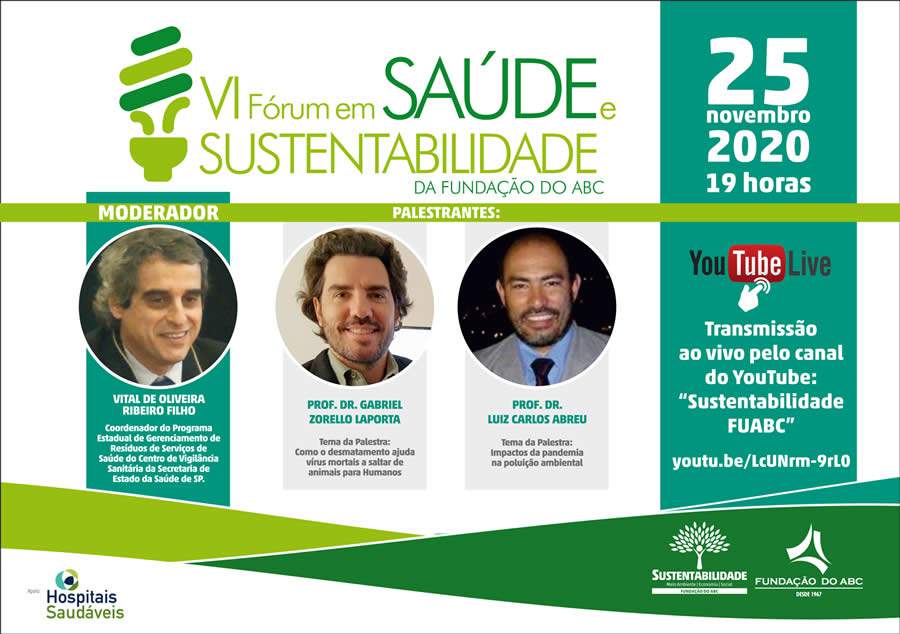 Fundação do ABC organiza ‘6° Fórum de Sustentabilidade’