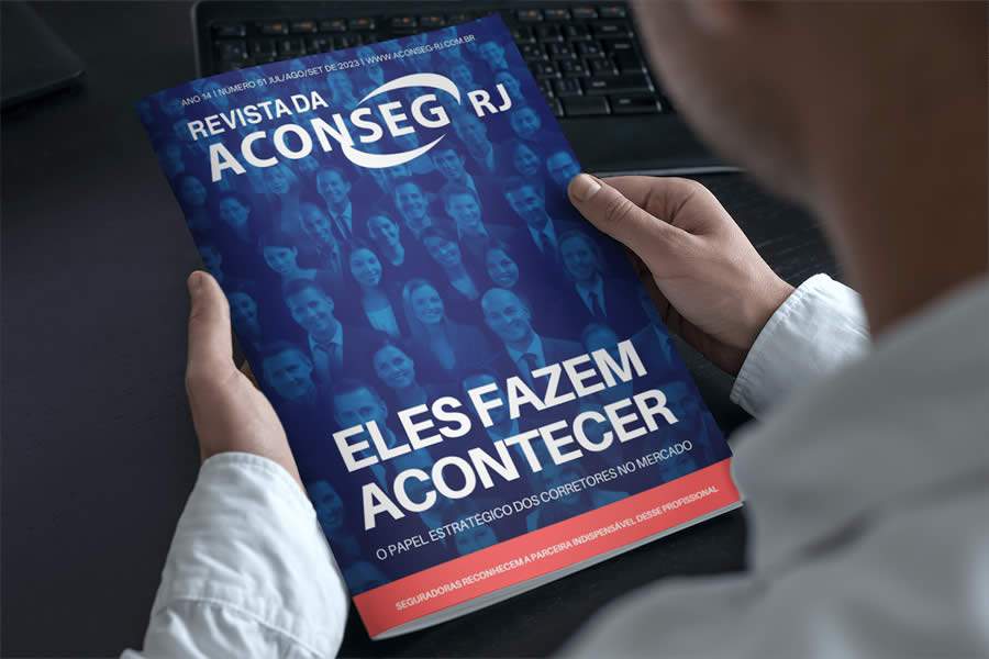 Primeira edi&ccedil;&atilde;o do segundo semestre da Revista da Aconseg-RJ j&aacute; est&aacute; circulando