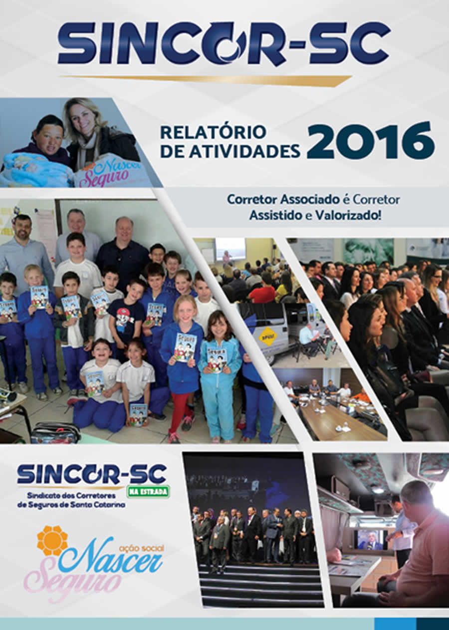 SINCOR-SC disponibiliza relat&oacute;rio de atividades 2016