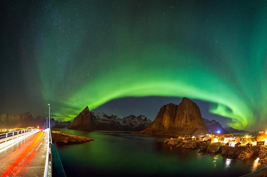 Começou a temporada da aurora boreal na Noruega