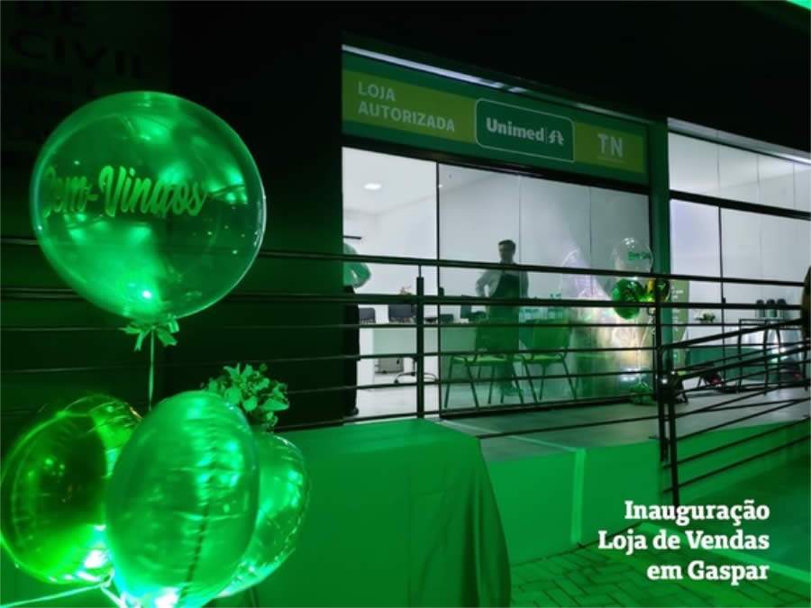 Gaspar ganha loja da Unimed