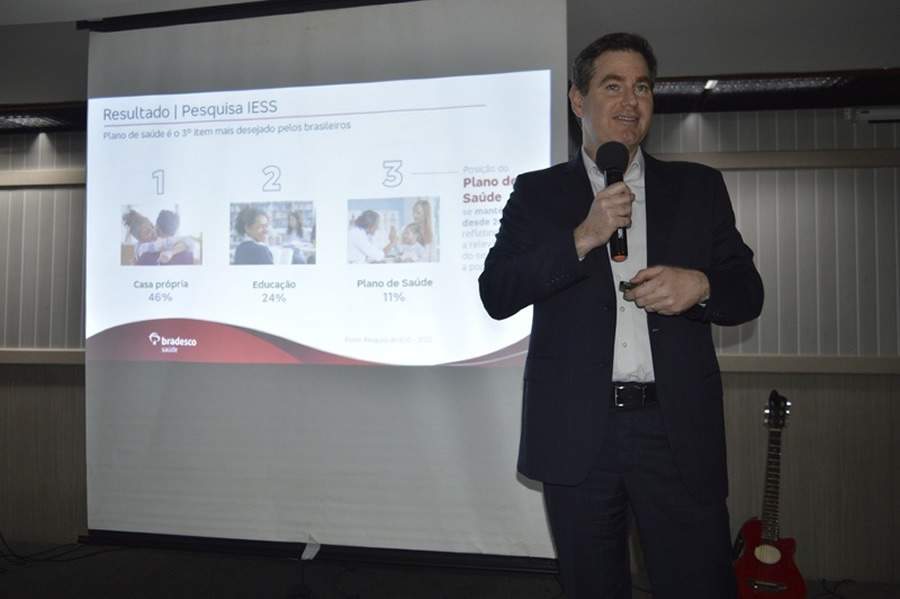 Fl&aacute;vio Bitter - Diretor-Gerente da Bradesco Sa&uacute;de - Foto: CGP Comunica&ccedil;&atilde;o