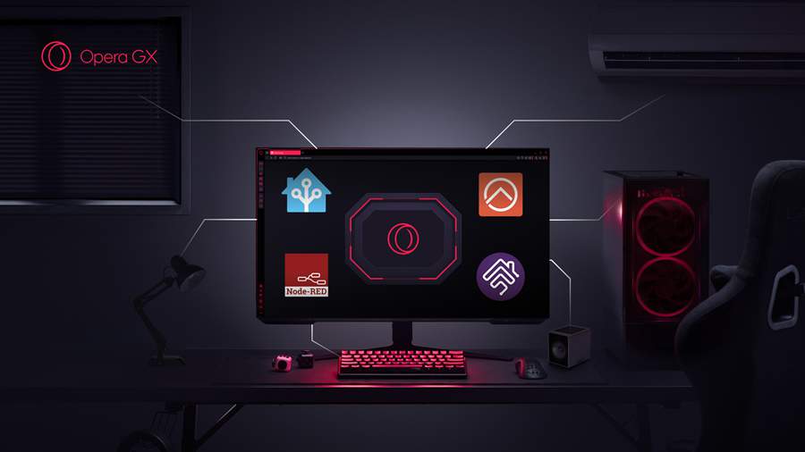Opera GX integra o navegador à sua Casa Inteligente