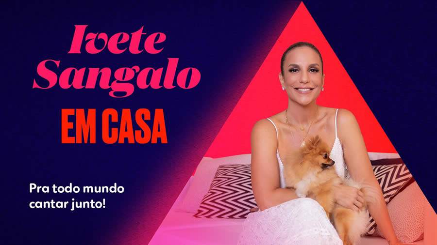 Com live solidária na Globo, Ivete Sangalo arrecada mais de R$ 400 mil pelo PicPay