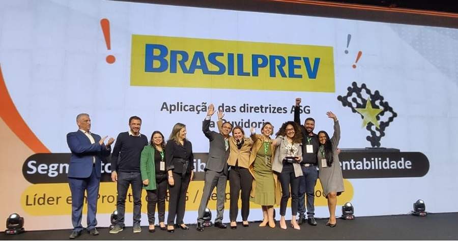 Brasilprev recebe pr&ecirc;mio Cliente SA 2023
