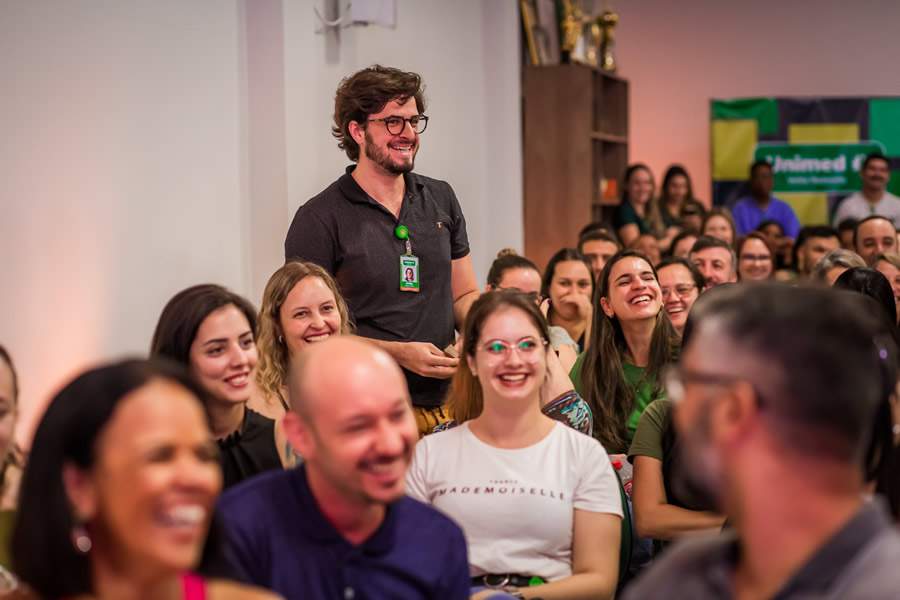 Colaboradores Unimed VR - Cr&eacute;dito: Divulga&ccedil;&atilde;o