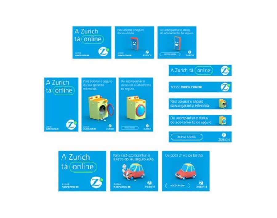 Zurich estreia campanha para divulgar seus canais digitais e simplificar o atendimento aos seus clientes