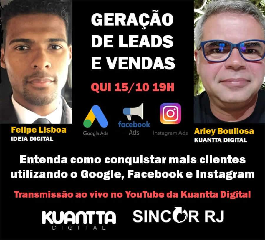 Kuantta Digital promove transmiss&atilde;o remota sobre Gera&ccedil;&atilde;o de Leads e Vendas
