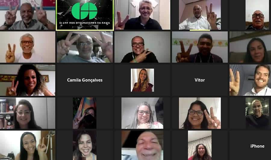 Clube dos Seguradores da Bahia promove transmiss&atilde;o com executivos da Porto Seguro