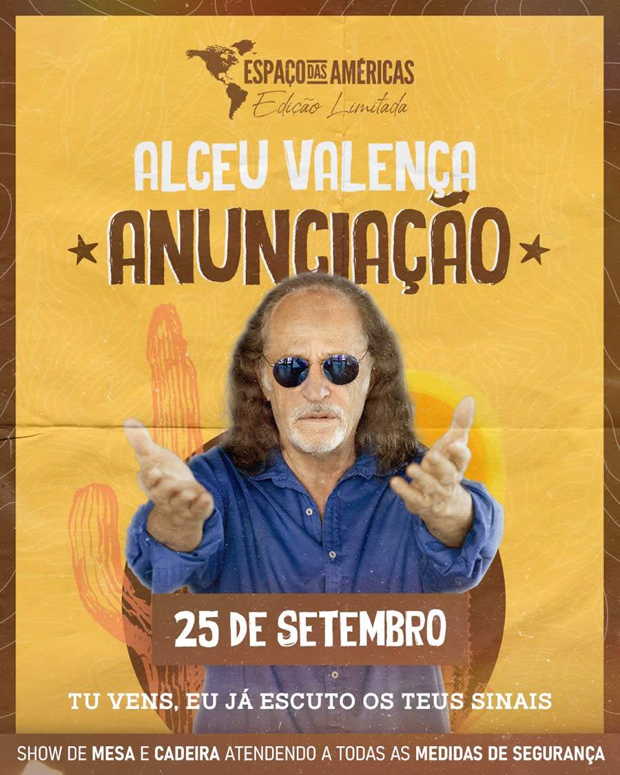 Alceu Valen&ccedil;a - Divulga&ccedil;&atilde;o