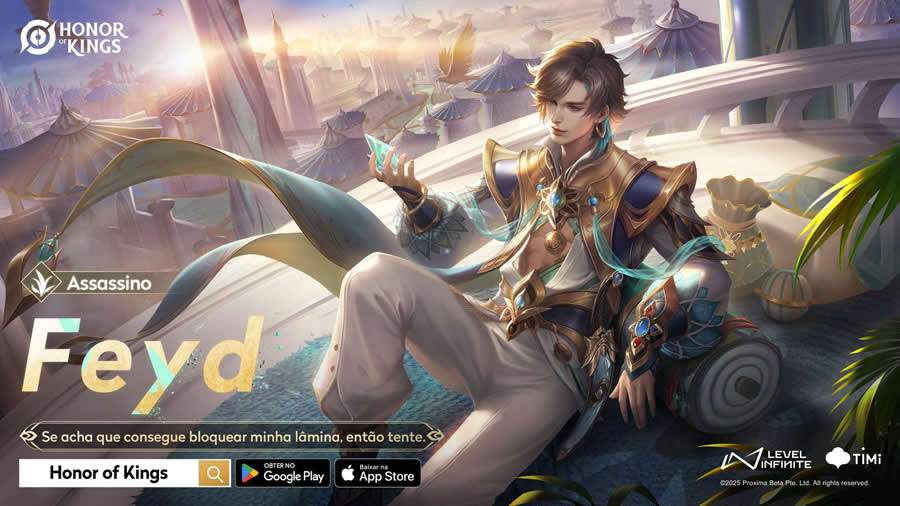 Crédito: Divulgação Honor of Kings 