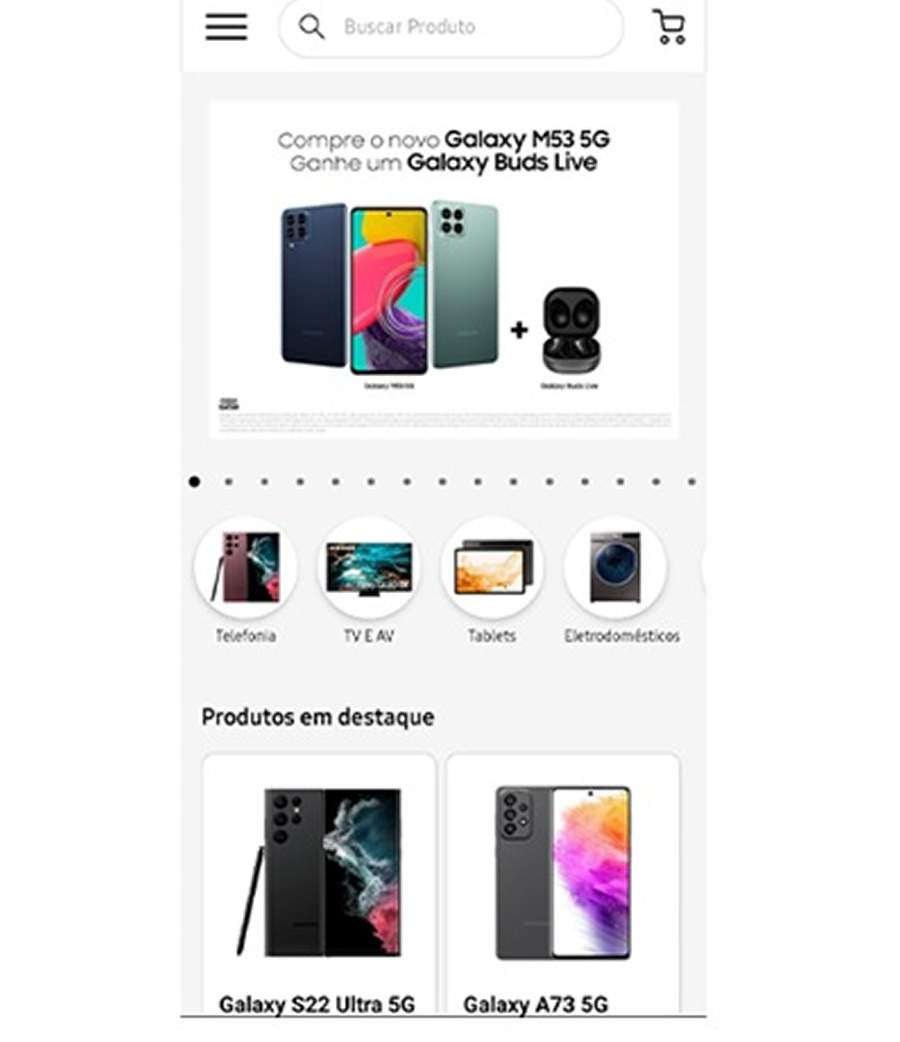 App da loja online Samsung é perfeito para o consumidor aproveitar promoções exclusivas com comodidade e praticidade