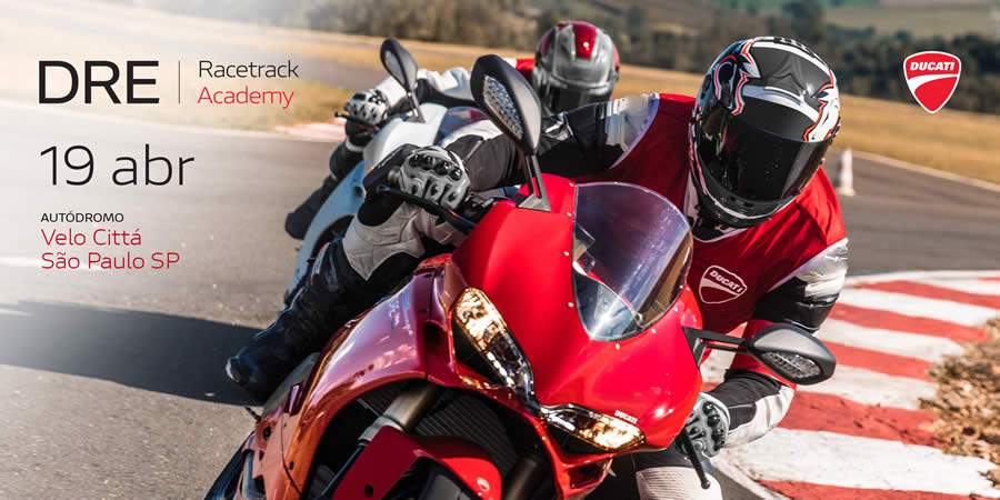 Inscrições Abertas Para o Ducati Riding Experience - Racetrack