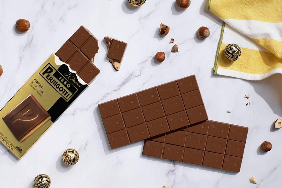 Bacio di Latte firma parceria exclusiva no Brasil com a marca centenária de chocolate Pernigotti