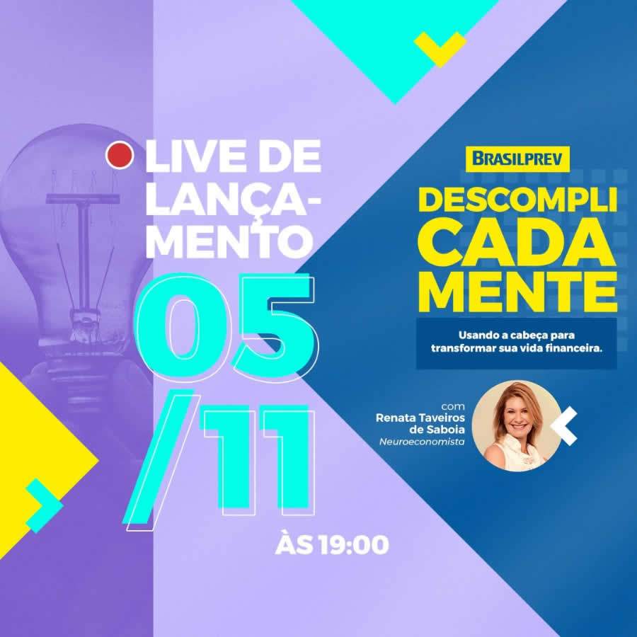 Brasilprev realiza live sobre Economia Comportamental