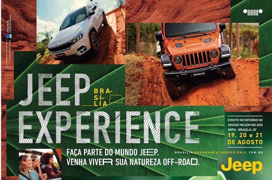 Jeep® Experience desembarca em Brasília com muita aventura 4x4 e o Novo Jeep Gladiator