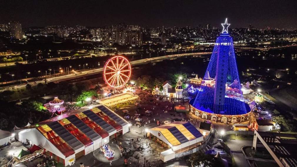 Superando 160 mil visitantes, a cidade de São Paulo consolida seu festival  natalino, Villa de Natal São Paulo, no Parque Villa Lobos, e já planeja  crescimento de 15% para edição 2022 |