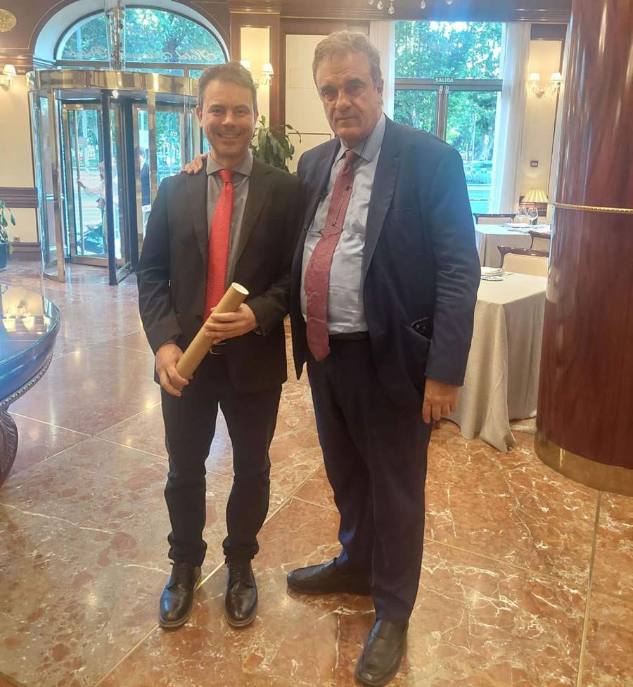 Dr. L&uacute;cio Roca Bragan&ccedil;a e o deputado federal Jos&eacute; Eduardo Cardozo, que prop&ocirc;s o projeto original