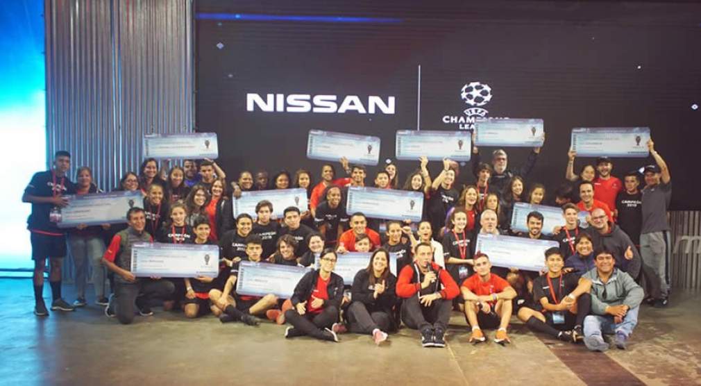 “The Innovation Games” Nissan: 24 jovens latino-americanos viverão a experiência da final da UEFA Champions League
