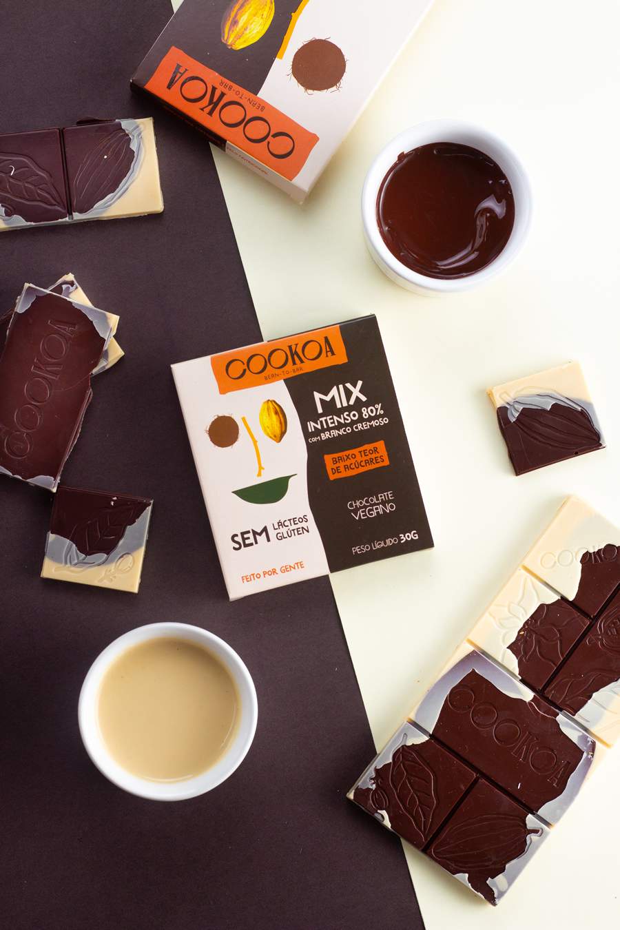 Entenda as diferen&ccedil;as e similaridades entre o chocolate branco e o tradicional