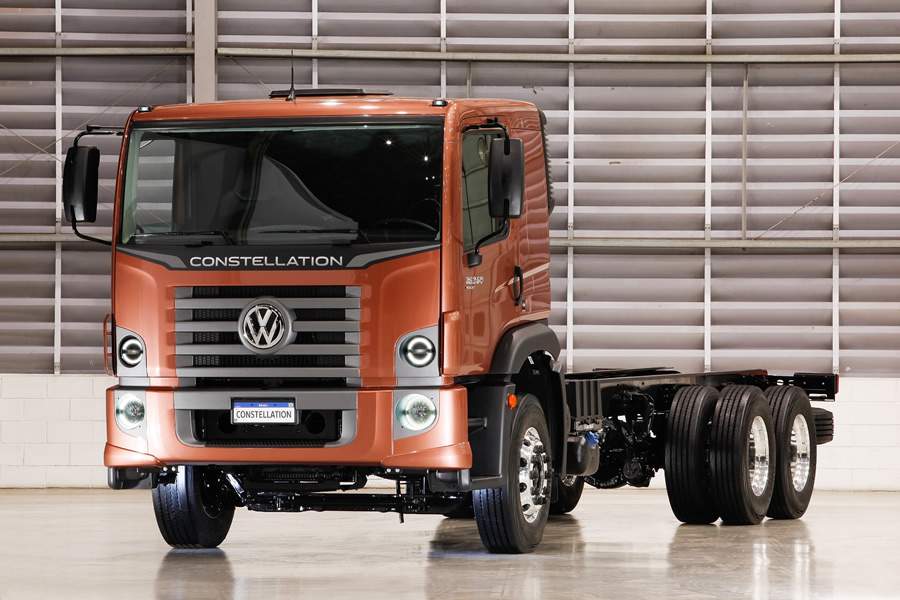 Chega nova transmiss&atilde;o para VW Constellation