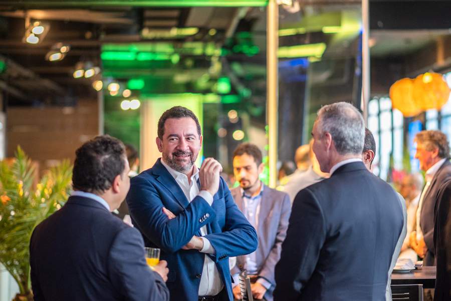 Dyogo Oliveira no lan&ccedil;amento da Fides