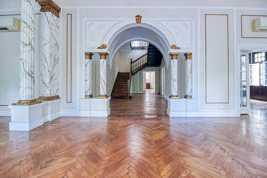 Casarão histórico no bairro Higienópolis disponível para locação na Popupster. Foto: Divulgação