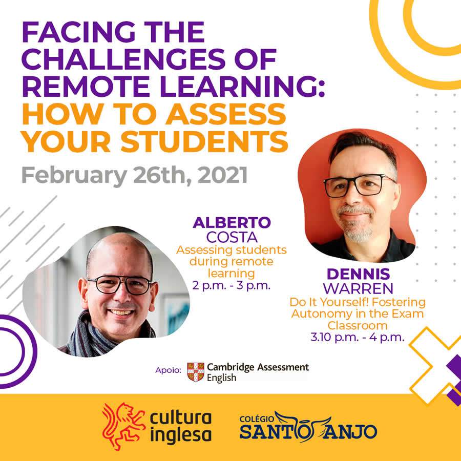 Workshop gratuito para professores de L&iacute;ngua Inglesa