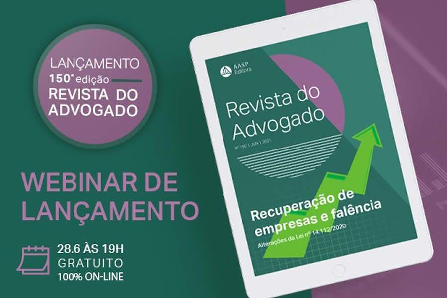 Webinar gratuito: Lei n&deg; 14.112/2020: inova&ccedil;&otilde;es no regime jur&iacute;dico da fal&ecirc;ncia e recupera&ccedil;&atilde;o judicial e extrajudicial de empresas