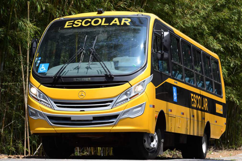 Municípios paulistas recebem mais 120 ônibus escolares Mercedes-Benz