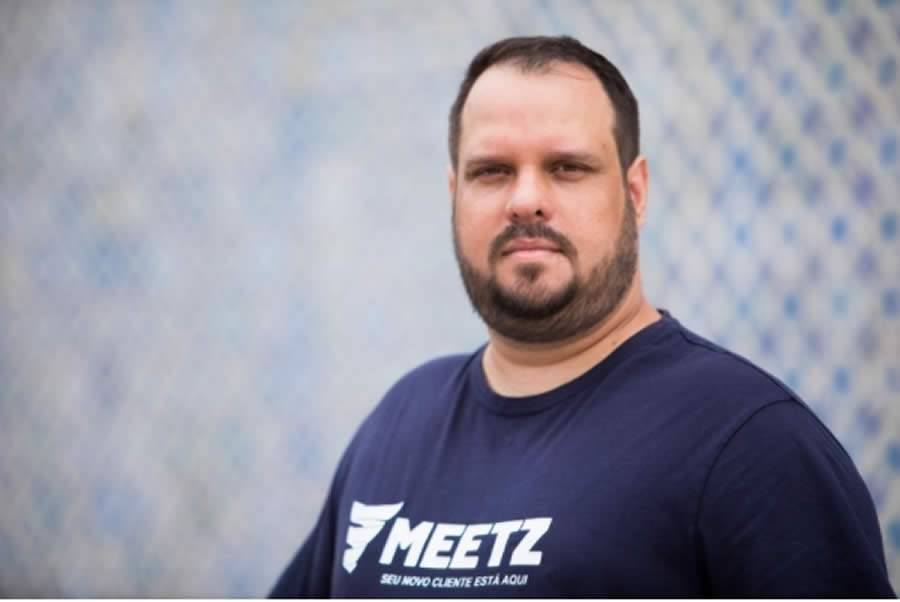 Juliano Dias, CEO da Meetz: &ldquo;N&atilde;o h&aacute; uma f&oacute;rmula m&aacute;gica para uma organiza&ccedil;&atilde;o come&ccedil;ar a prospectar de forma eficiente. Antes de chegar a este ponto, &eacute; preciso testar v&aacute;rios canais, formas, comunica&ccedil;&otilde;es