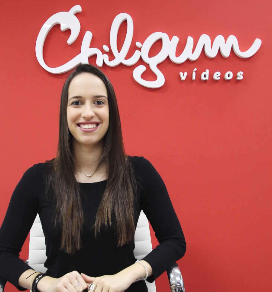 Deborah Folloni, CEO da ChiliGum Creatives - Divulga&ccedil;&atilde;o