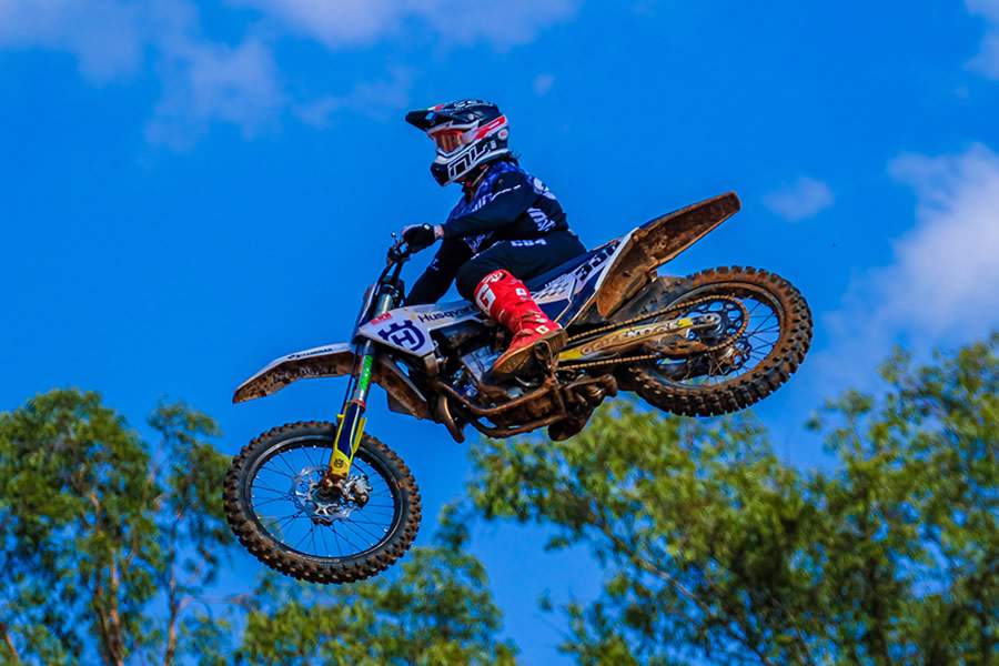 Campe&atilde;o Europeu de Motocross, Lapucci mostrou seu potencial em Limeira (Alberto Barbosa)