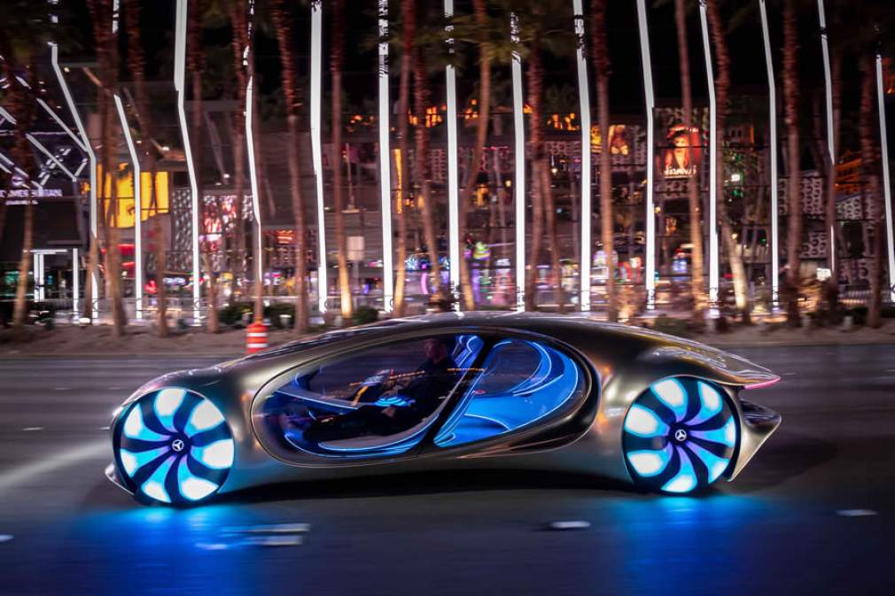 Mercedes-Benz apresenta carro-conceito inspirado no filme AVATAR em parceria inédita