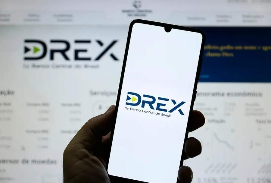 Drex, moeda digital anunciada pelo BC - Banco de imagens