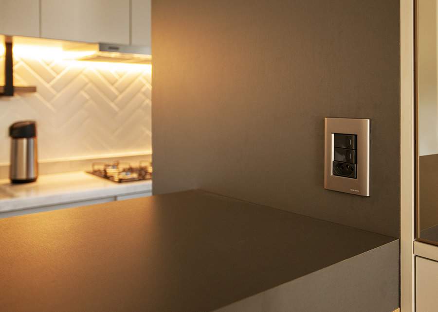 Tramontina explica as vantagens de usar m&oacute;dulos de interruptores intercambi&aacute;veis