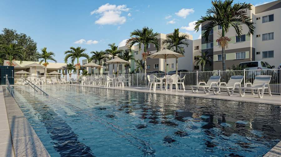 &Aacute;rea de lazer do Life In Residence &eacute; atrativo do empreendimento lan&ccedil;ado no &uacute;ltimo final de semana - Divulga&ccedil;&atilde;o In Intelig&ecirc;ncia Construtiva
