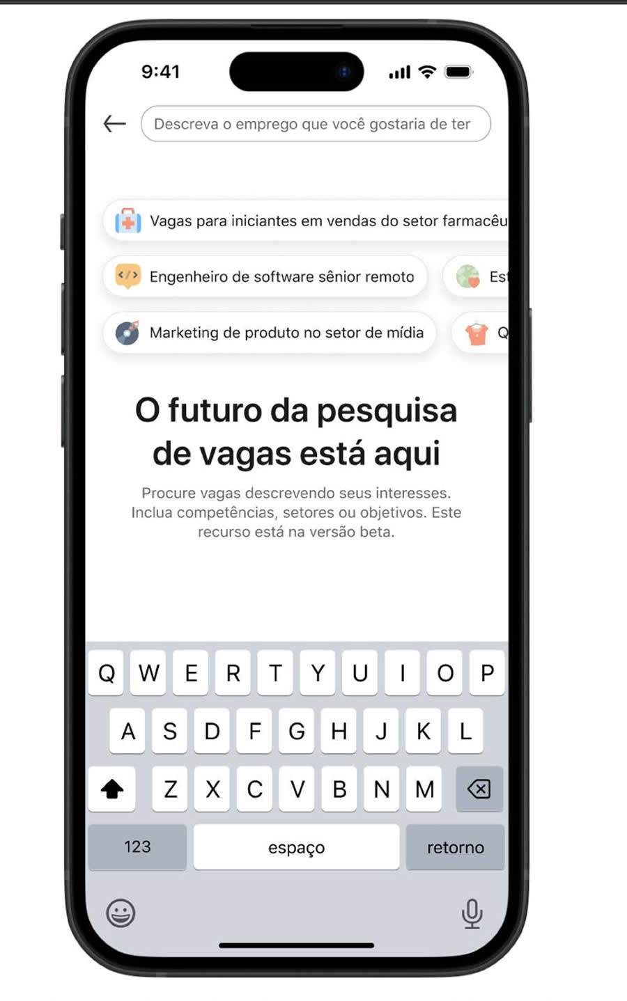 LinkedIn lan&ccedil;a busca avan&ccedil;ada com IA em portugu&ecirc;s - Divulga&ccedil;&atilde;o/LinkedIn